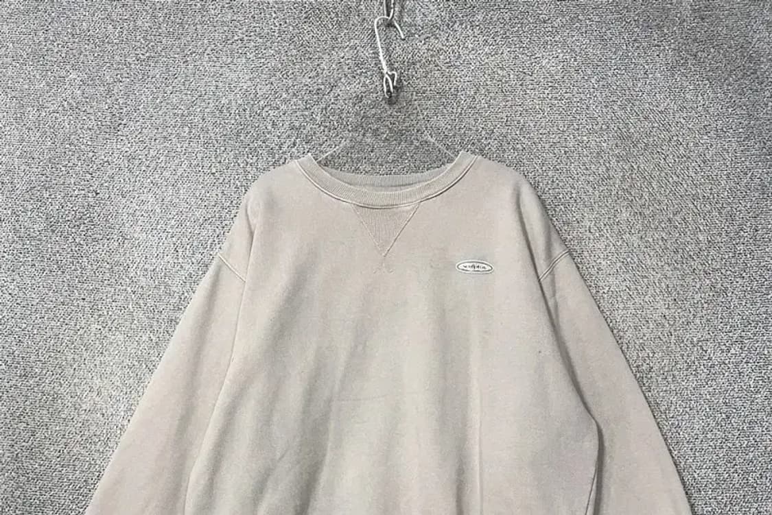 스컬프터 베이지 스웻셔츠 맨투맨 M 상품이미지3