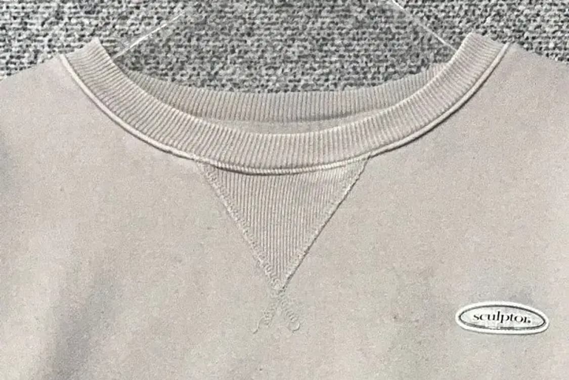 스컬프터 베이지 스웻셔츠 맨투맨 M 상품이미지5