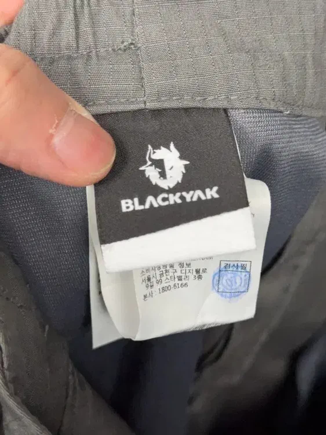 블랙야크 그레이 카고 조거팬츠 086 상품이미지7