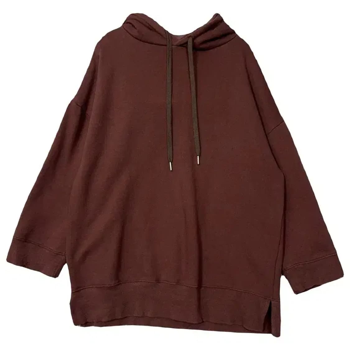 플라스틱아일랜드 브라운 원피스 후드티 ONE SIZE 상품이미지1