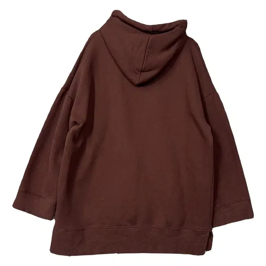 플라스틱아일랜드 브라운 원피스 후드티 ONE SIZE 상품이미지2