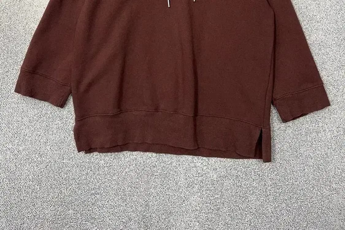 플라스틱아일랜드 브라운 원피스 후드티 ONE SIZE 상품이미지4