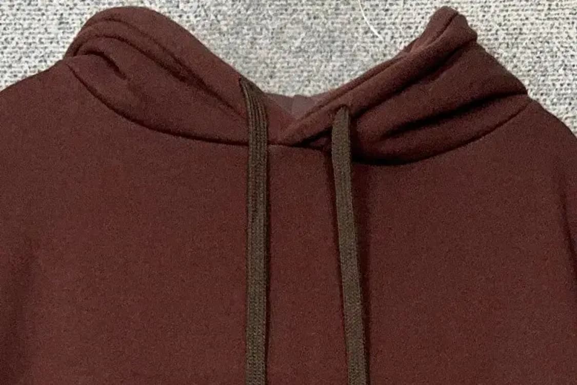 플라스틱아일랜드 브라운 원피스 후드티 ONE SIZE 상품이미지5