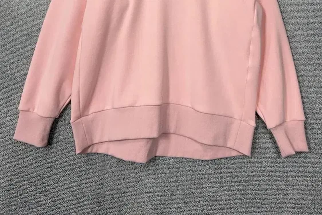 안다르 라이트 핑크 오버 사이즈 맨투맨 4 상품이미지4