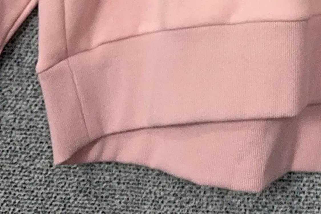 안다르 라이트 핑크 오버 사이즈 맨투맨 4 상품이미지6