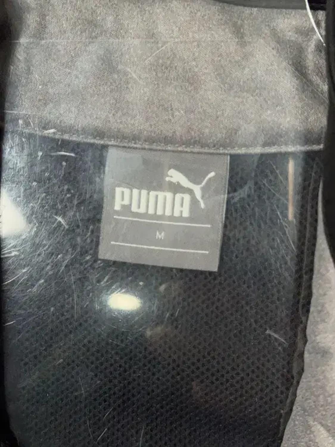 푸마 블랙 로고 기능성 바람막이 M 상품이미지7