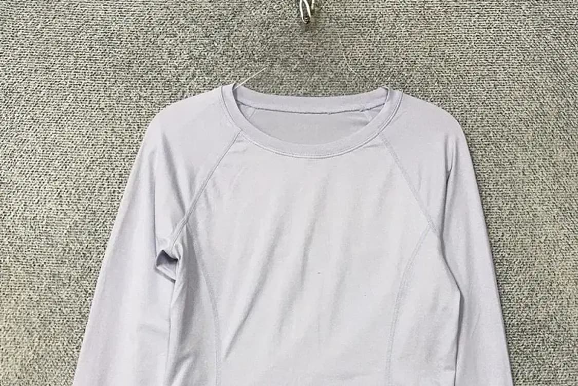 안다르 라이트 퍼플 여성 운동 기능성 긴팔티 4 상품이미지3