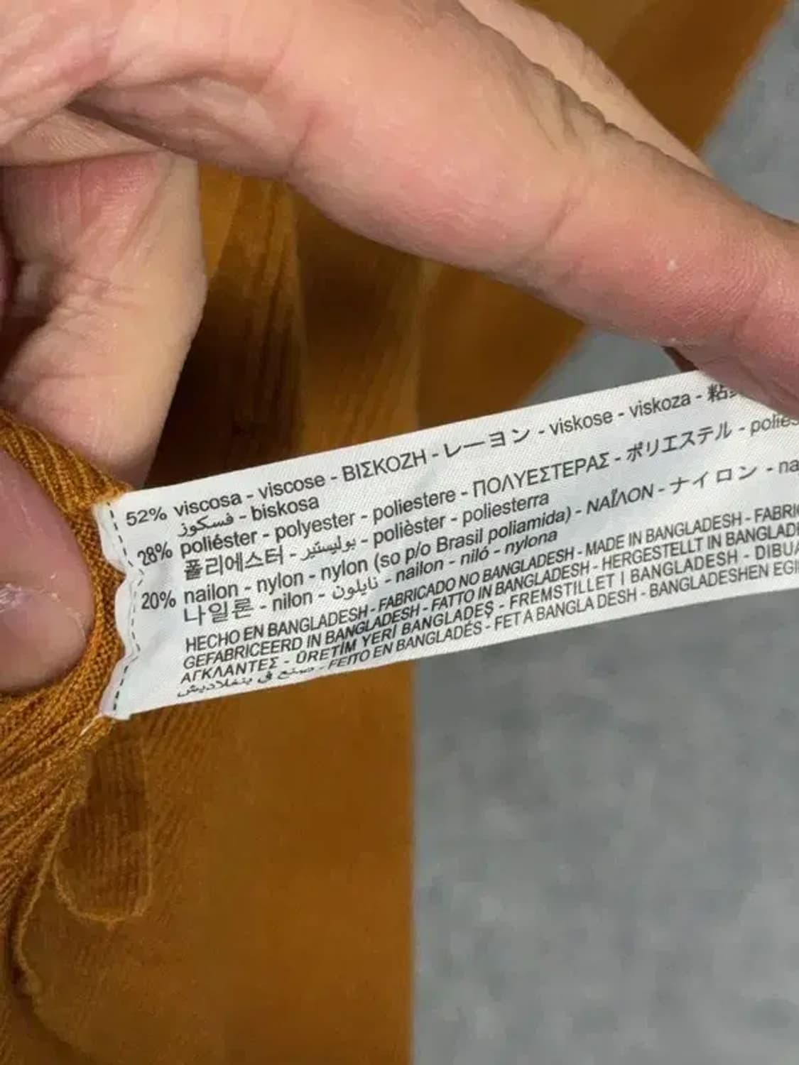 자라 카멜 오버핏 니트 가디건 L 상품이미지7