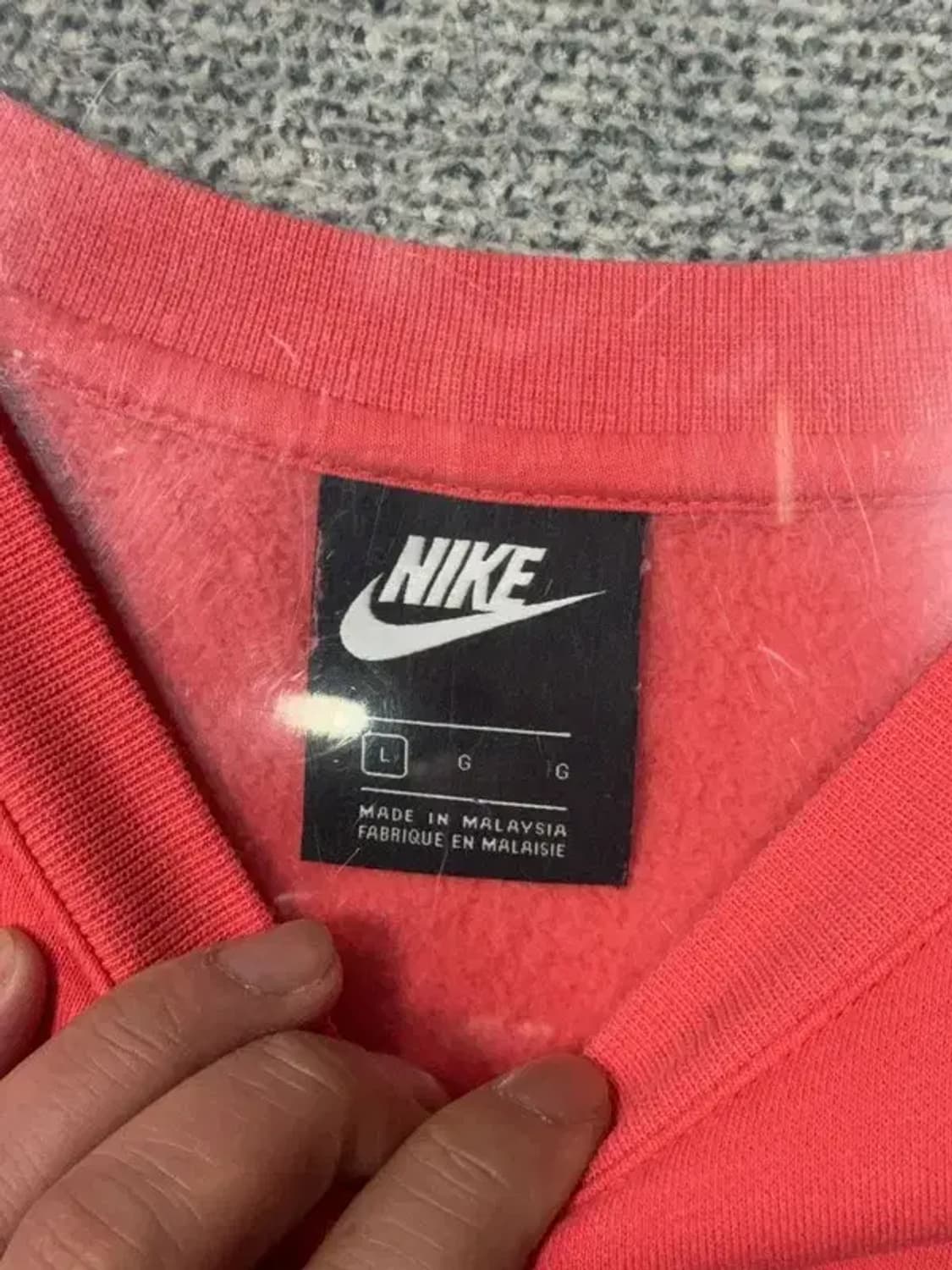 나이키 코랄 로고 맨투맨 L 상품이미지7