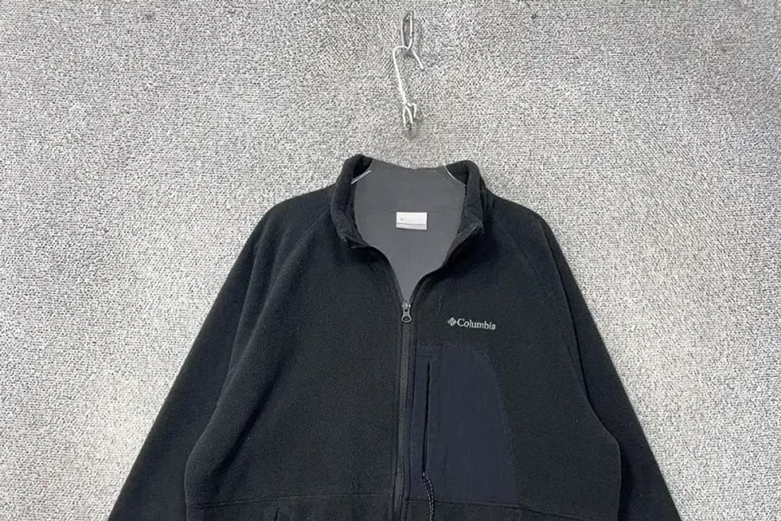콜롬비아 블랙 플리스 후리스 L 상품이미지3