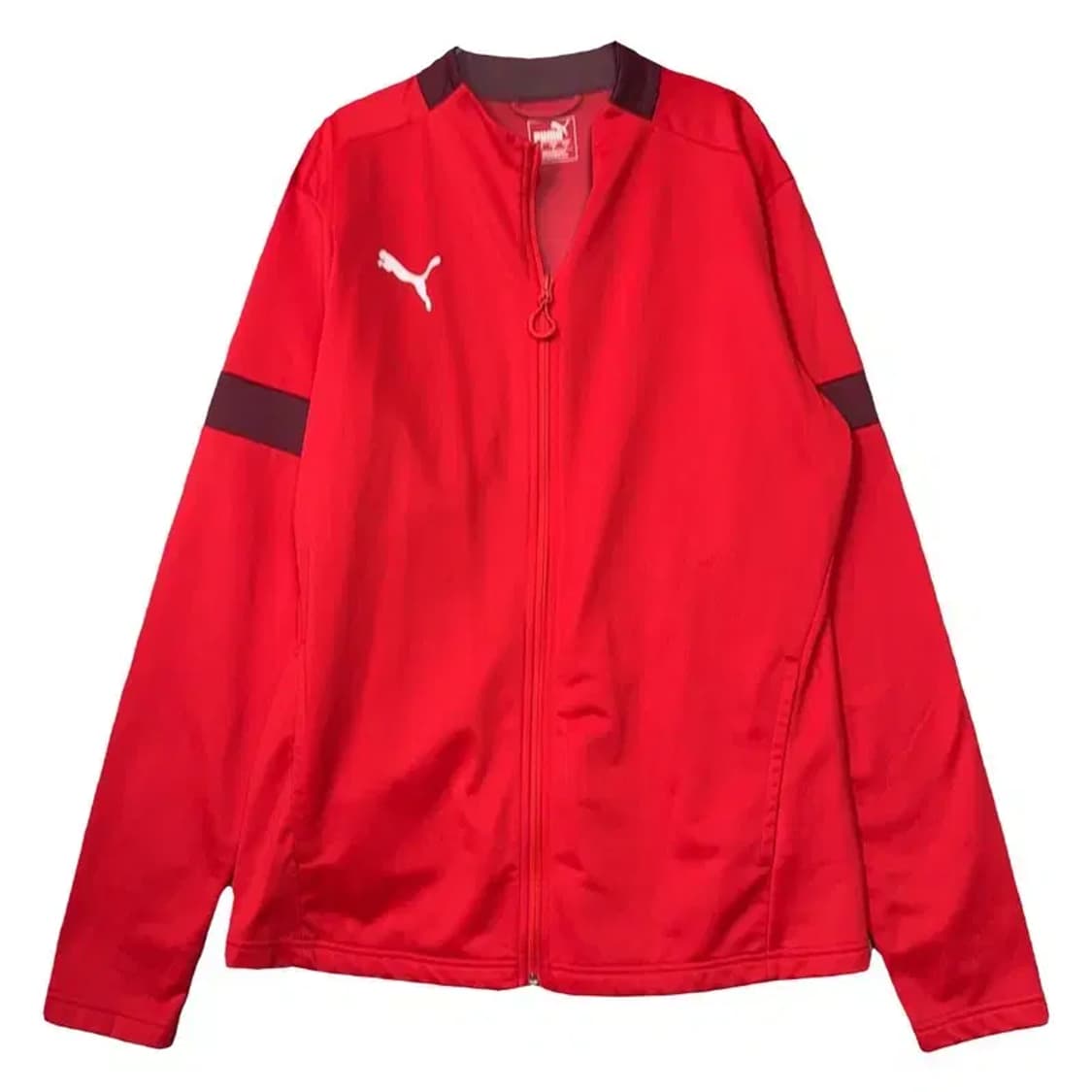 푸마 레드 남성 기능성 집업 L 상품이미지1