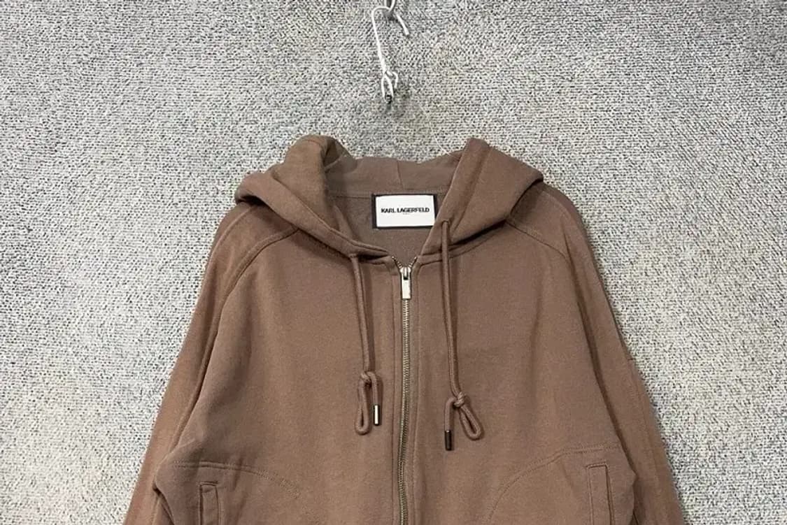칼 라거펠트 브라운 캐주얼 후드 집업 90 상품이미지3
