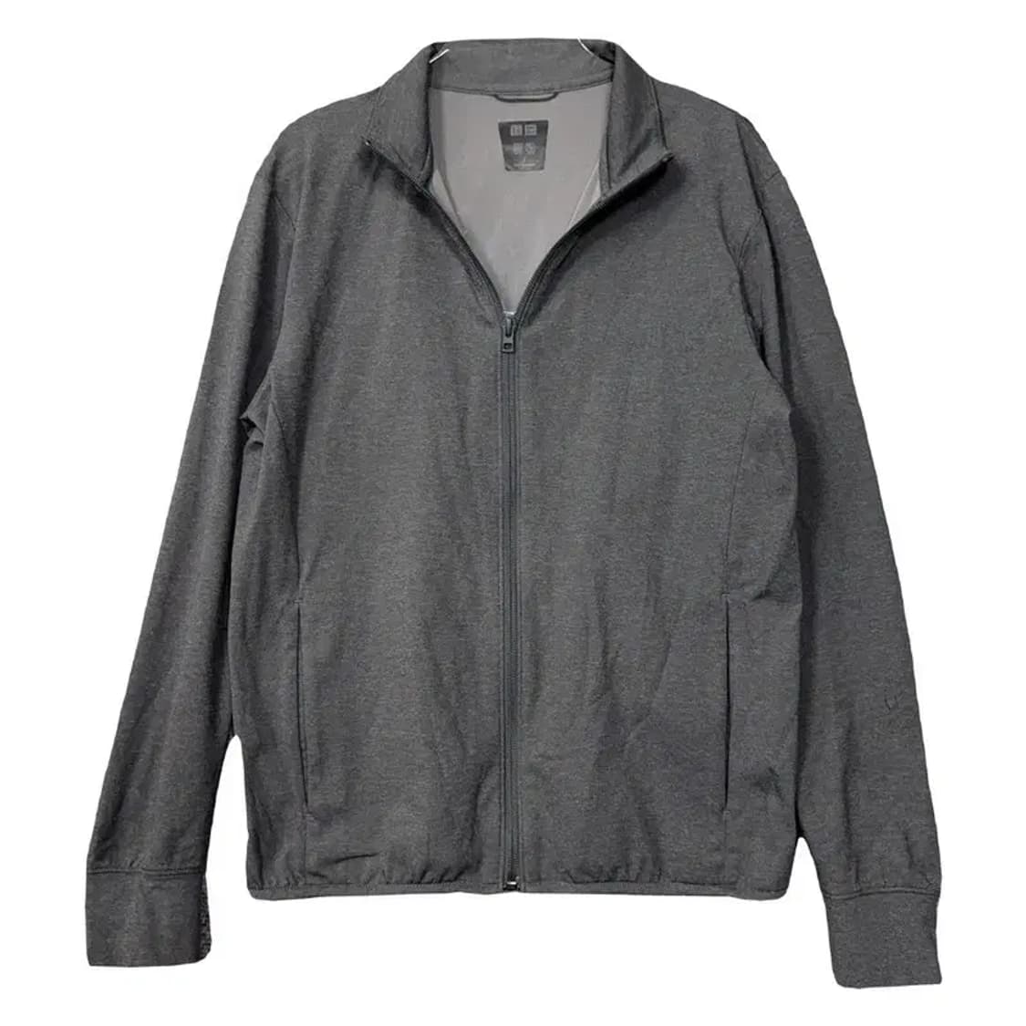 유니클로 그레이 기능성 집업 S 상품이미지1