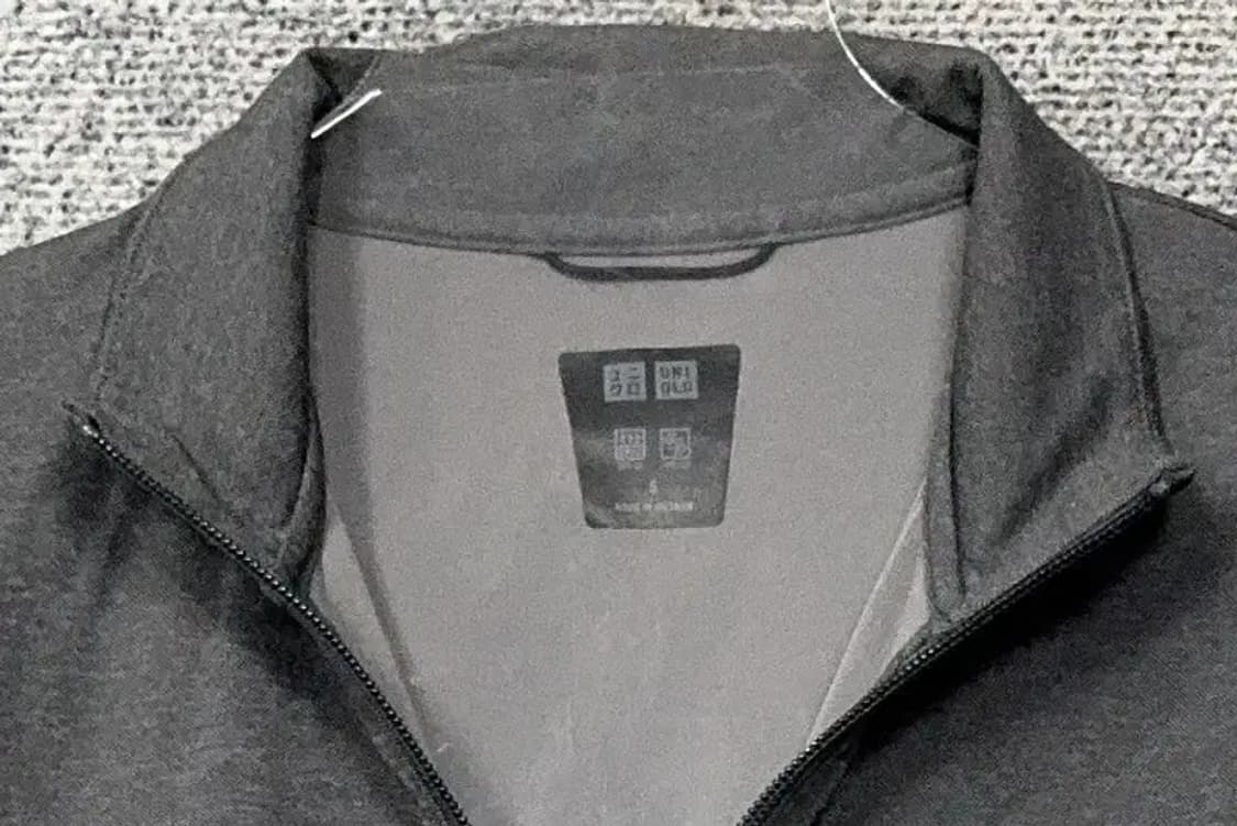 유니클로 그레이 기능성 집업 S 상품이미지5