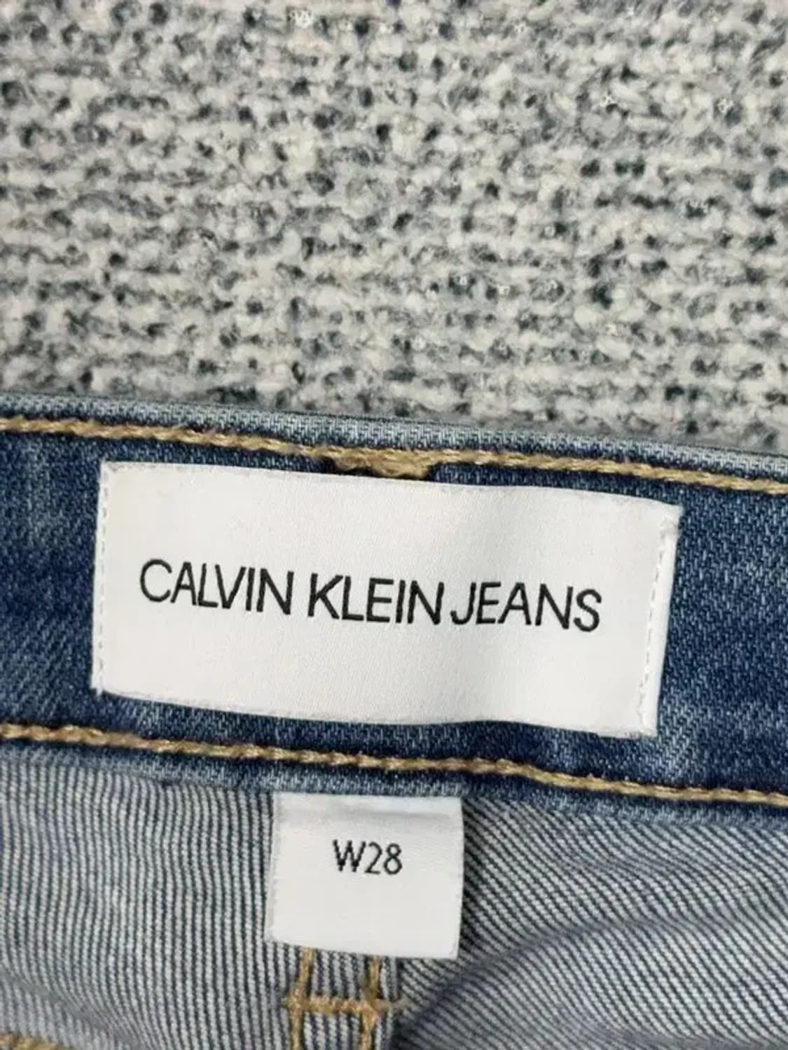 캘빈클라인 여성 연청 캐주얼 청바지 W28 상품이미지8
