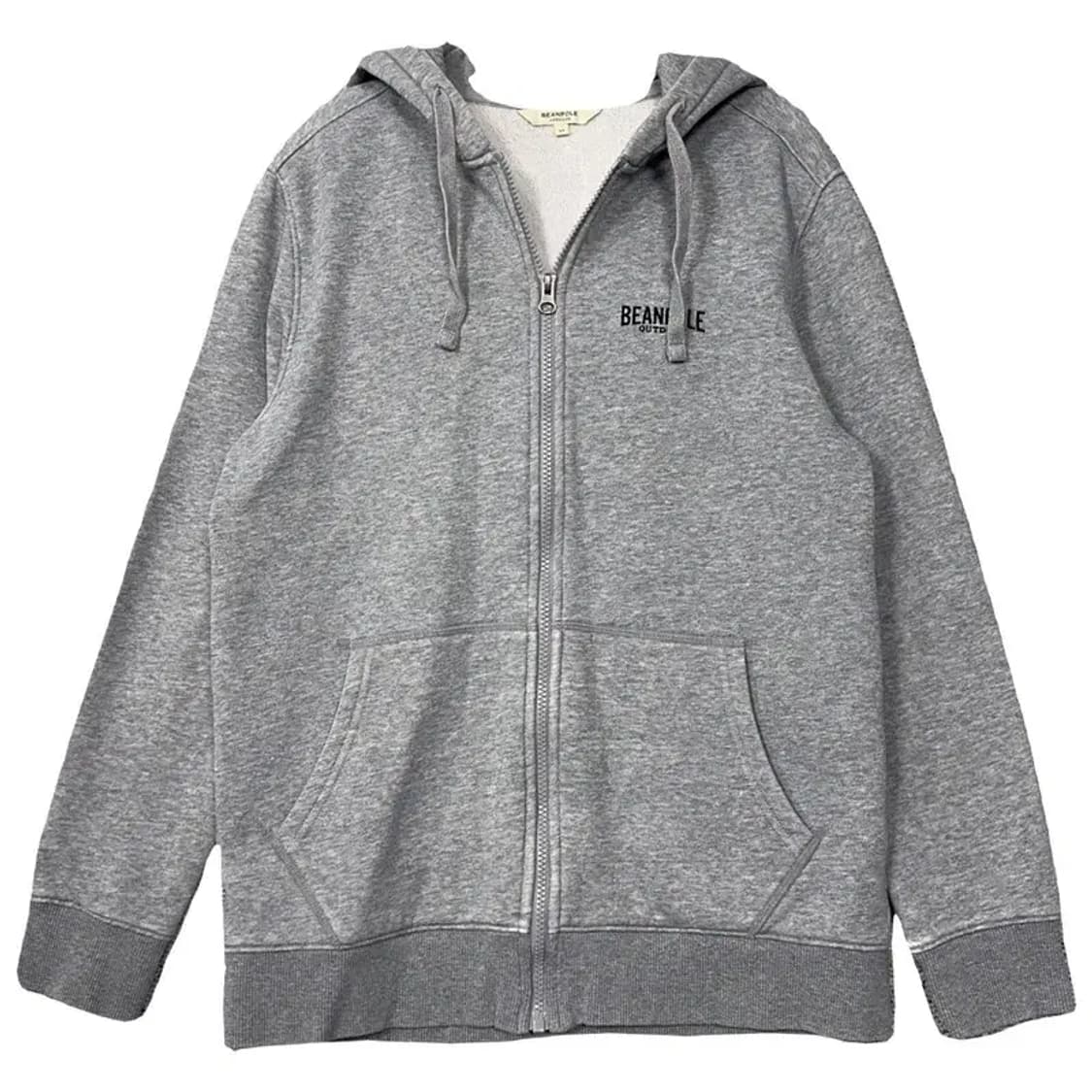 빈폴 라이트 그레이 로고 후드 집업 95 상품이미지1