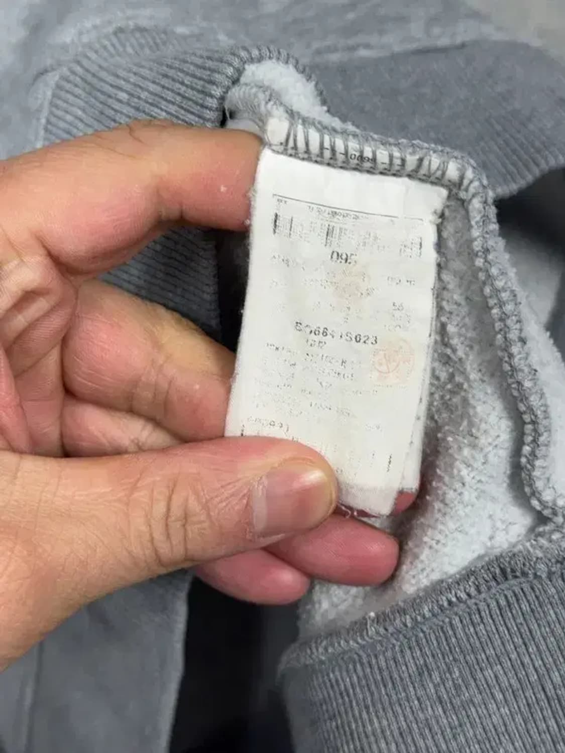 빈폴 라이트 그레이 로고 후드 집업 95 상품이미지8