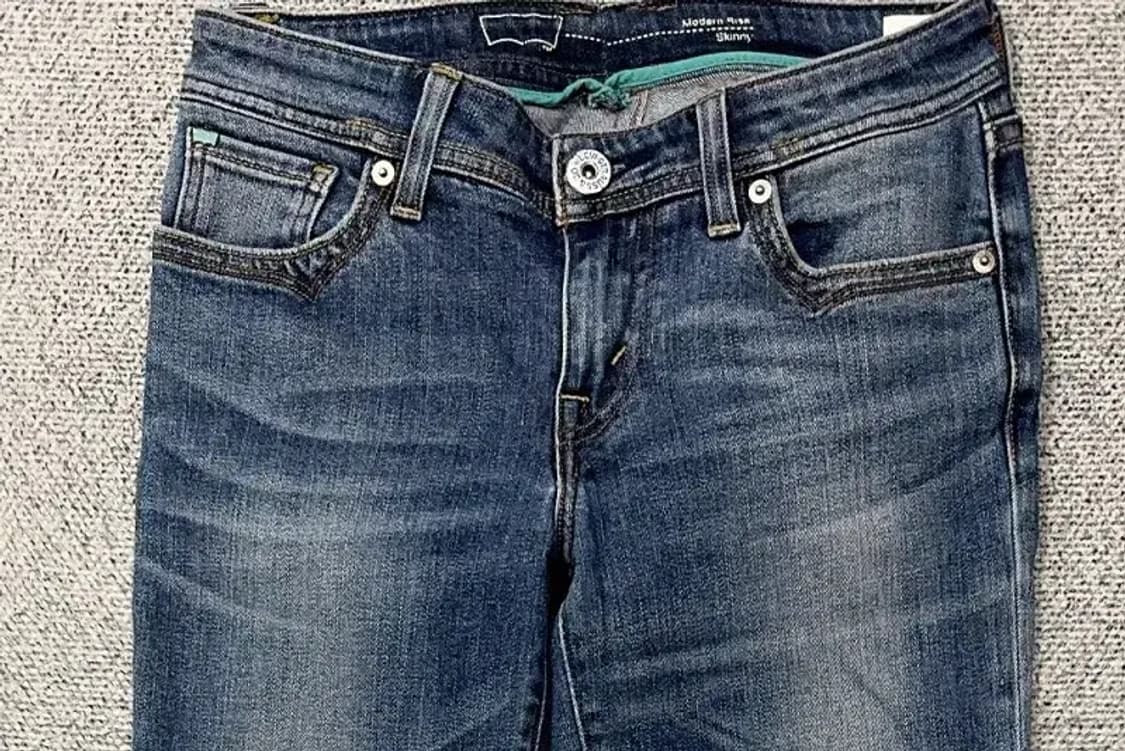 리바이스 여성 워싱 스키니진 W26 L30 상품이미지3