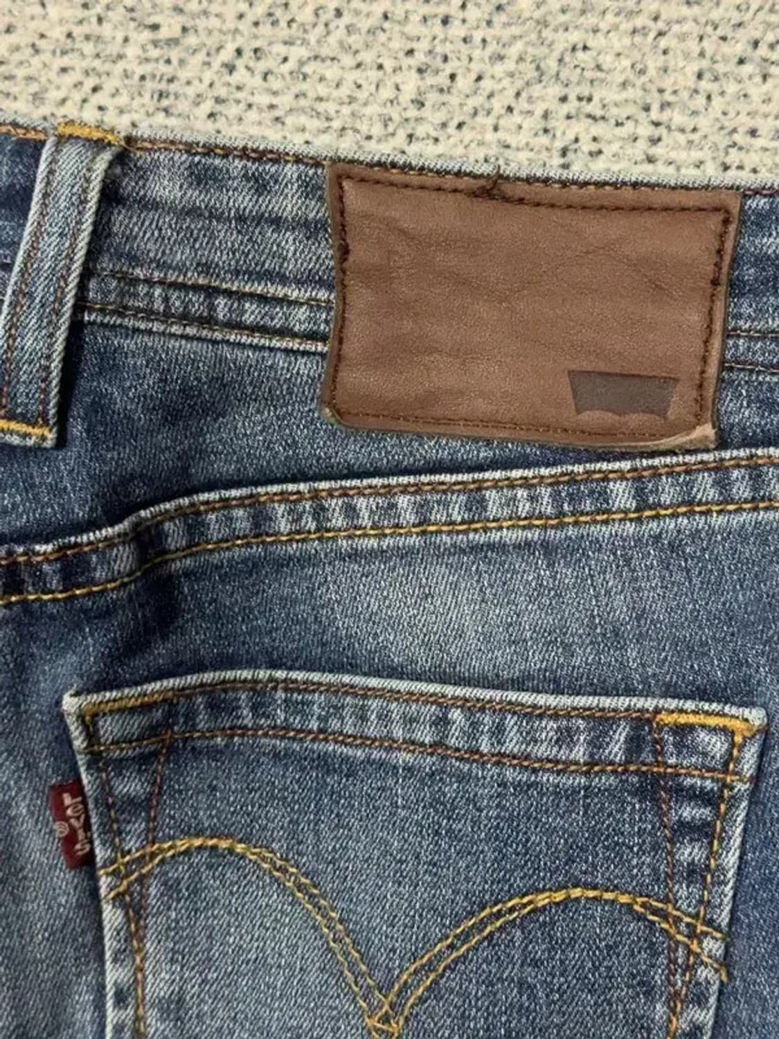 리바이스 여성 워싱 스키니진 W26 L30 상품이미지7