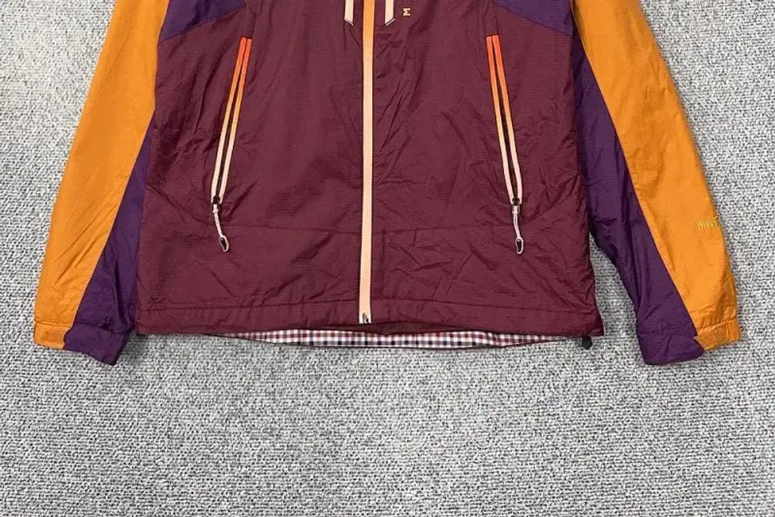 밀레 오렌지 기능성 바람막이 95 상품이미지4