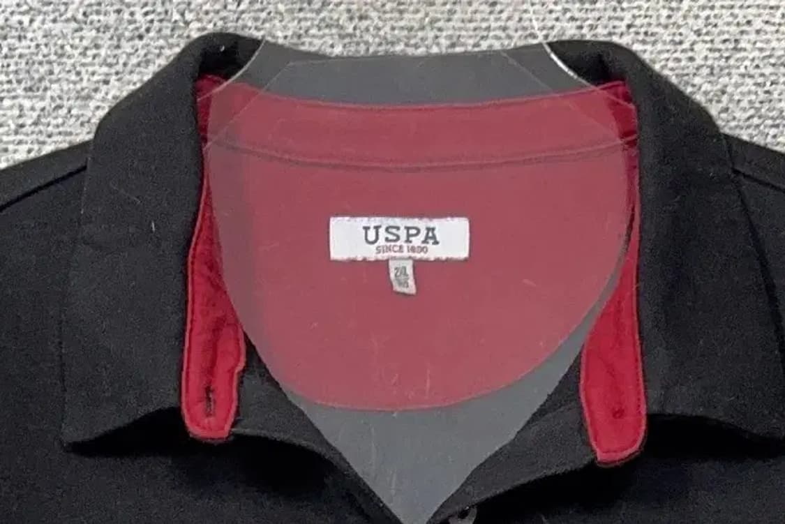 US 폴로 아쎈 블랙 긴팔 카라티 110 상품이미지5