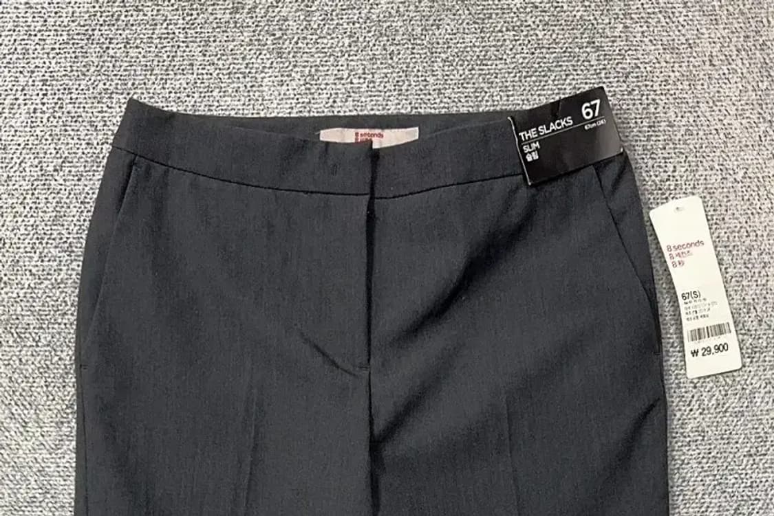 [새상품]에잇세컨즈 그레이 슬랙스 S 상품이미지3