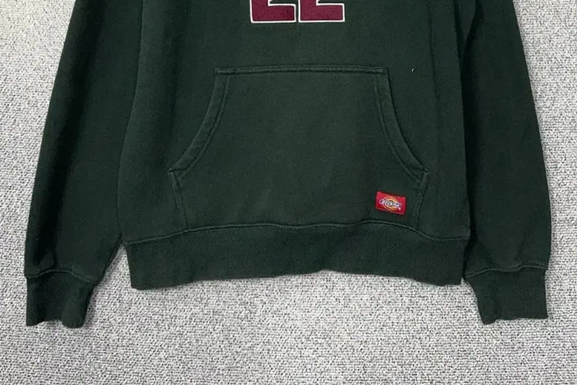 디키즈 프린팅 그린 후드티 MEDIUM 상품이미지4