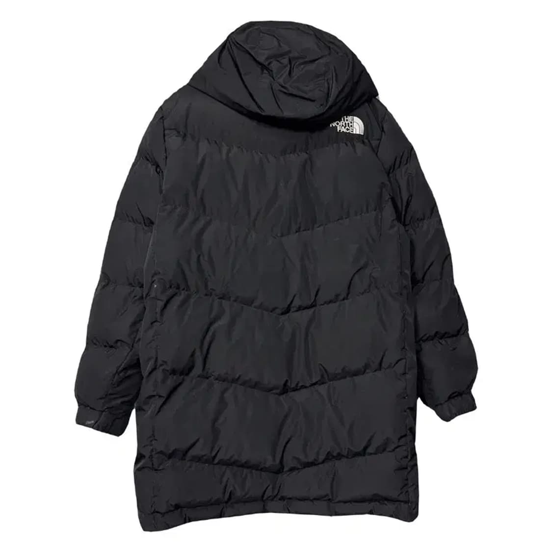 노스페이스 블랙 다운 롱패딩 S/90 상품이미지2