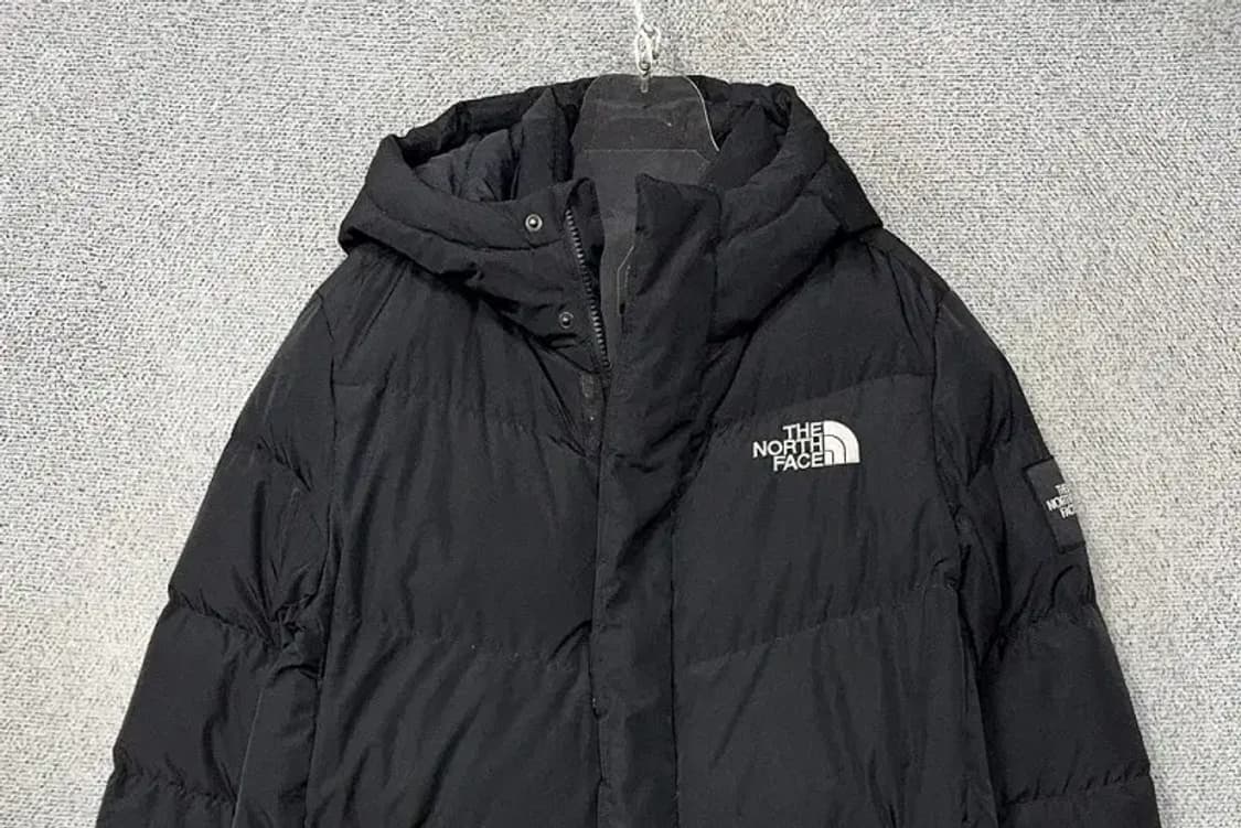 노스페이스 블랙 다운 롱패딩 S/90 상품이미지3