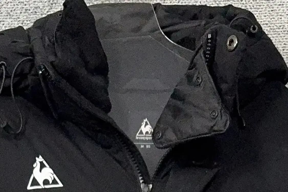 르꼬끄 스포츠 블랙 로고 다운 롱패딩 M 95 상품이미지6