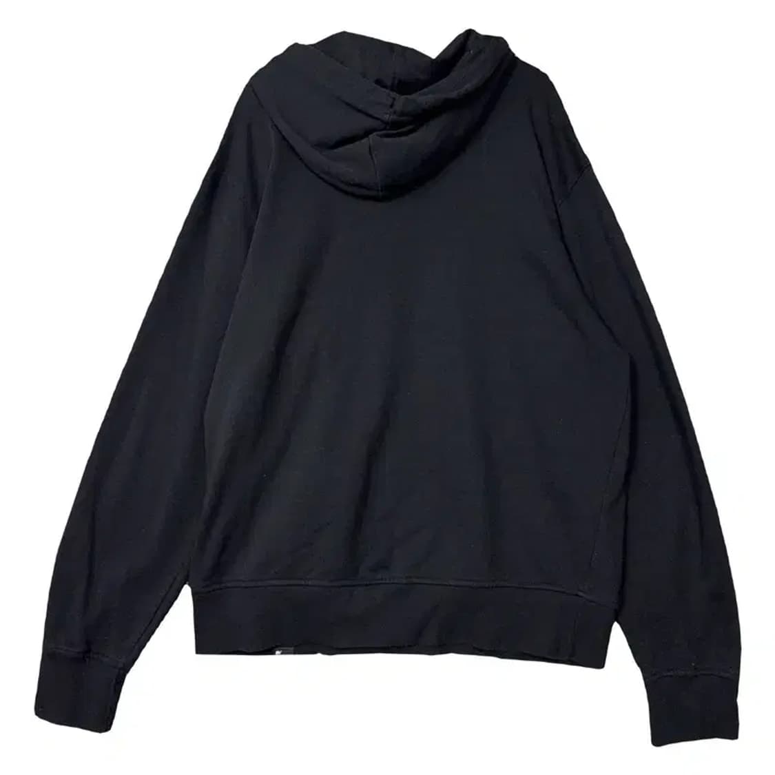 뉴발란스 프린팅 블랙 후드티 L 상품이미지2