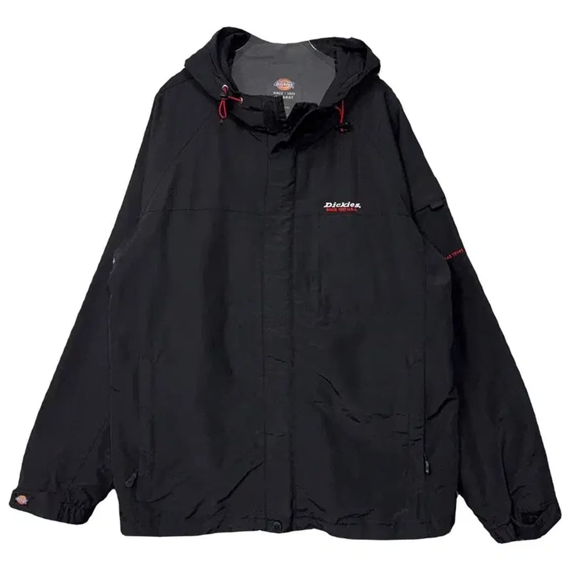 디키즈 블랙 빈티지 바람막이 윈드자켓 XL(105) 상품이미지1