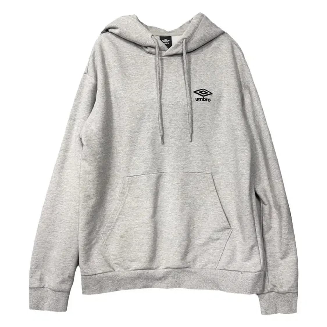 엄브로 라이트 그레이 로고 후드티 90 상품이미지1