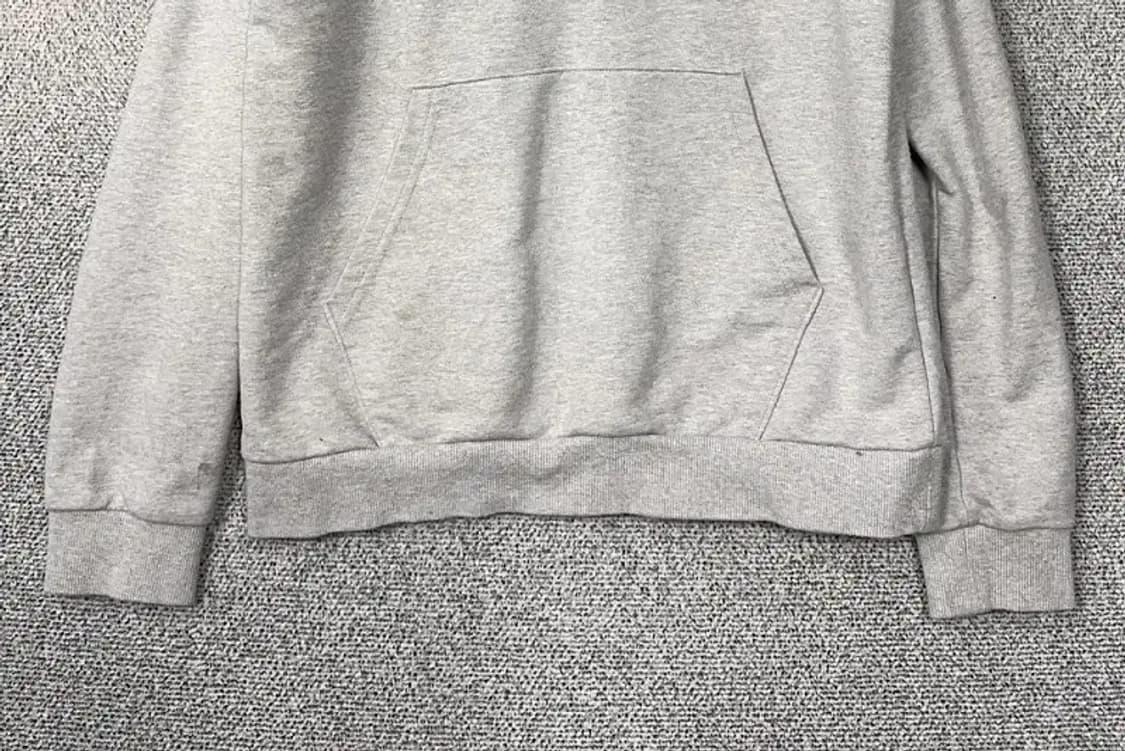 엄브로 라이트 그레이 로고 후드티 90 상품이미지4