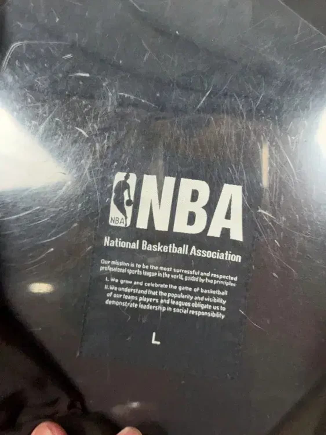 엔비에이 밀리터리 브라운 패치 다운 패딩 L 상품이미지7