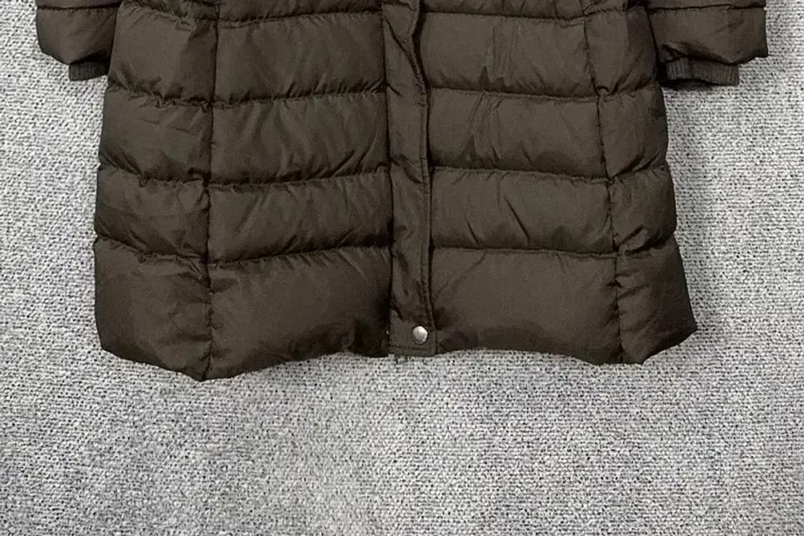 타미힐피거 브라운 로고 다운 롱패딩 M 상품이미지5