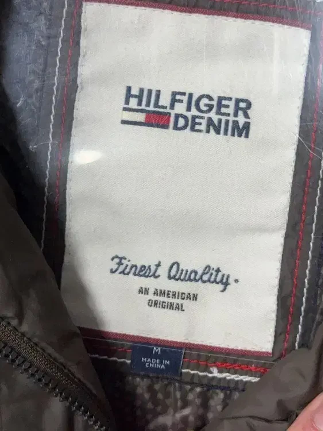 타미힐피거 브라운 로고 다운 롱패딩 M 상품이미지7