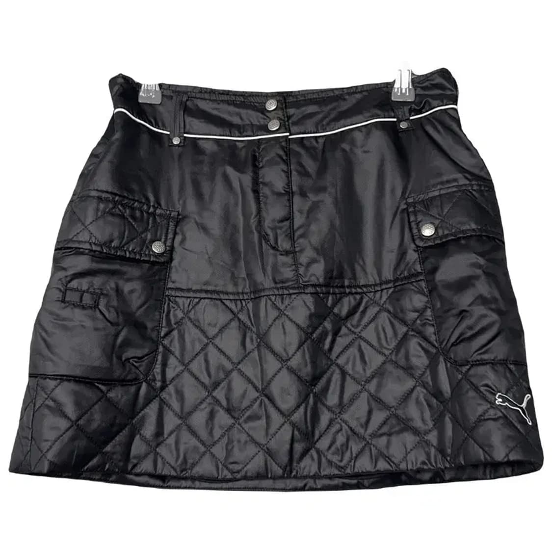푸마 블랙 기능성 패딩 스커트 L 상품이미지1