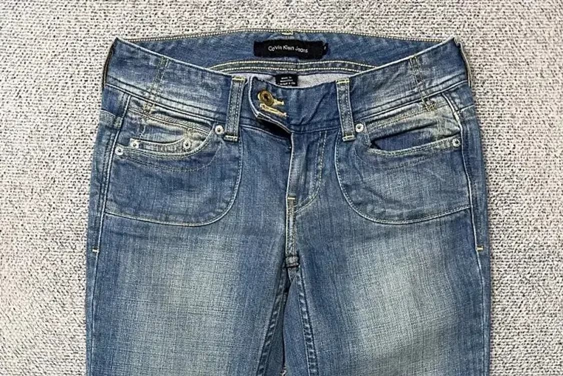 캘빈클라인 Y2K 워싱 부츠컷 청바지 28 상품이미지3