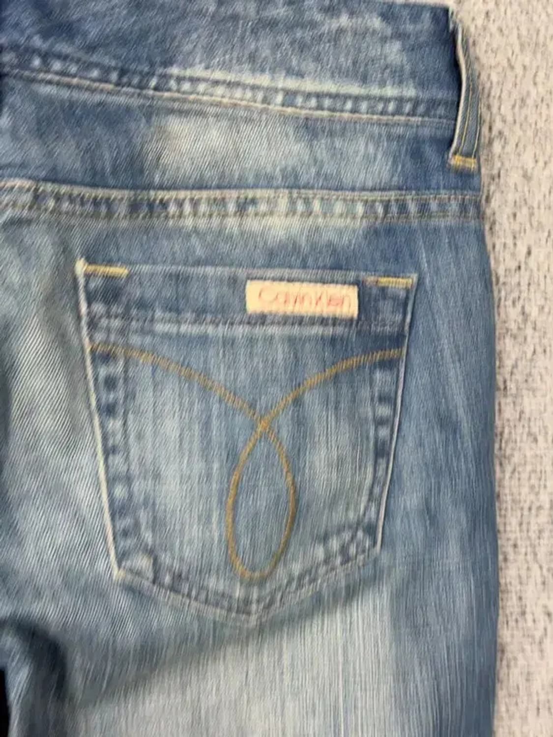 캘빈클라인 Y2K 워싱 부츠컷 청바지 28 상품이미지6