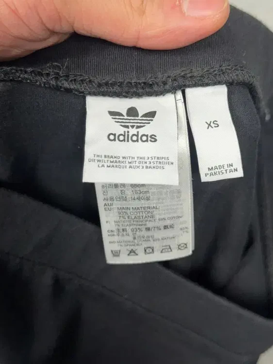 아디다스 블랙 레깅스 XS 상품이미지7