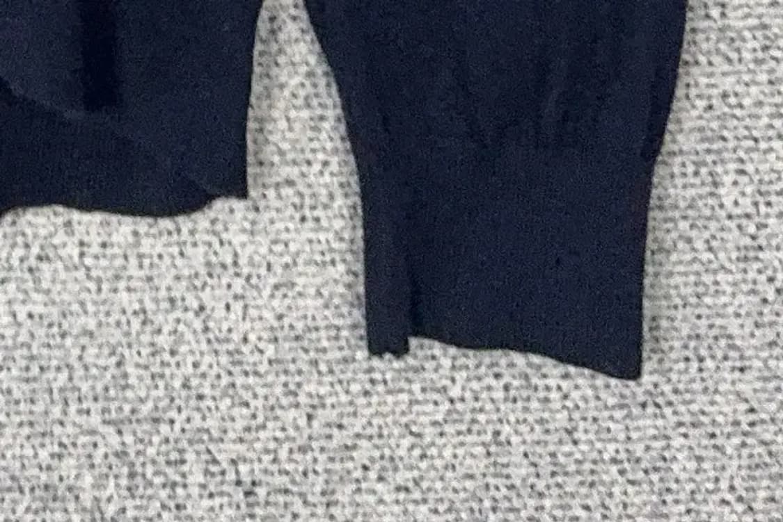 유니클로 네이비 코튼 니트 가디건 L 상품이미지6