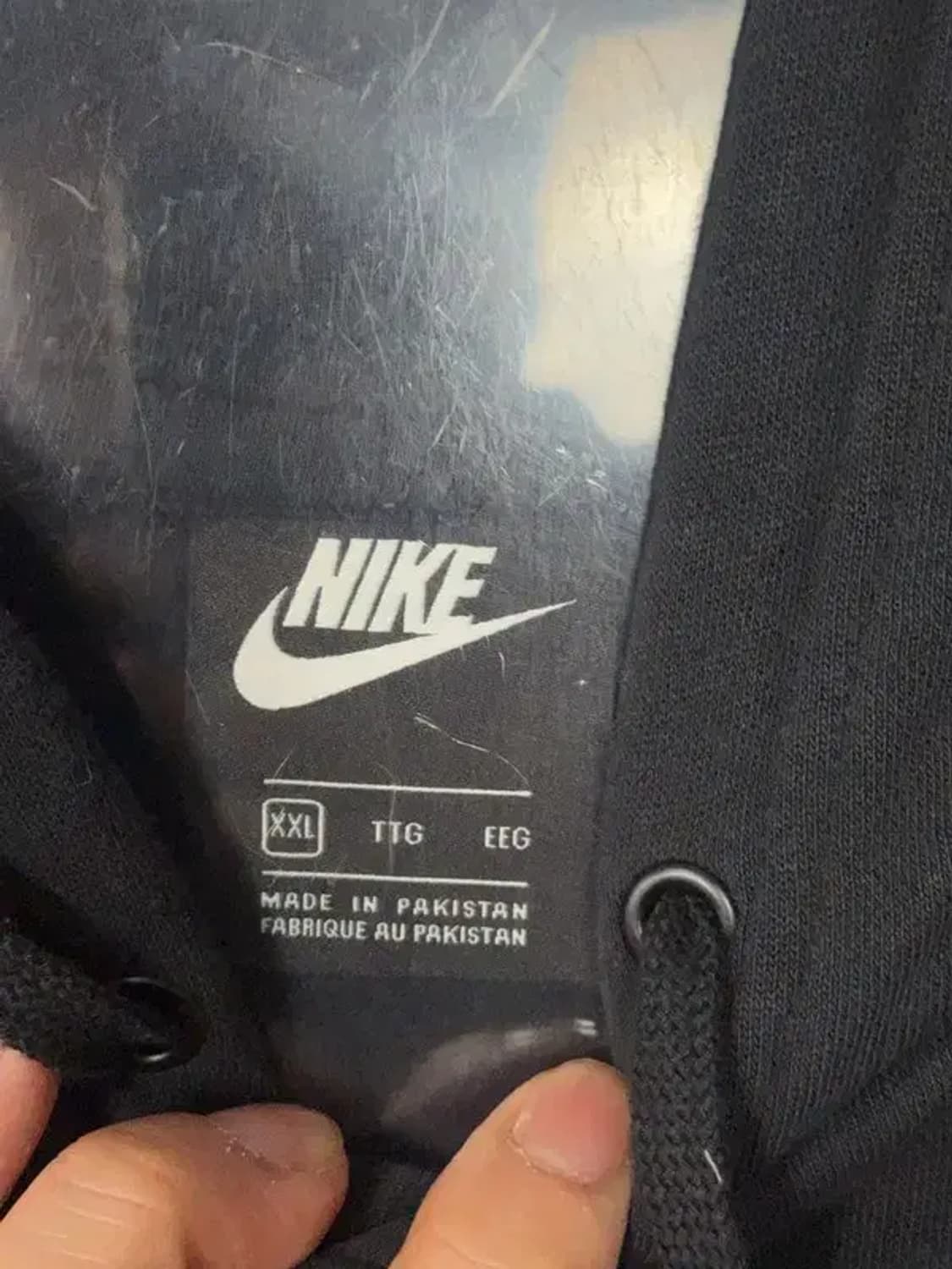 나이키 프린팅 블랙 후드티 XXL 상품이미지7