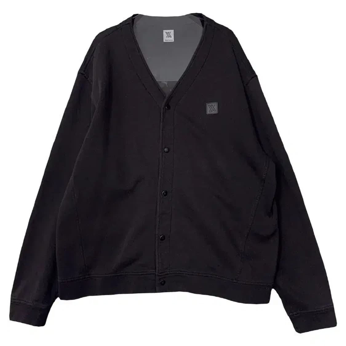 젝시믹스 블랙 코튼 빅사이즈 로고 가디건 2XL/175/96A 상품이미지1