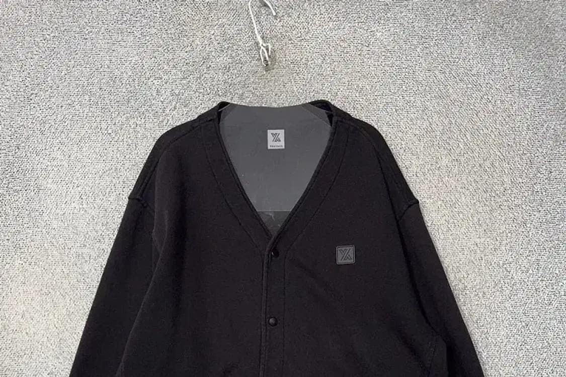 젝시믹스 블랙 코튼 빅사이즈 로고 가디건 2XL/175/96A 상품이미지3