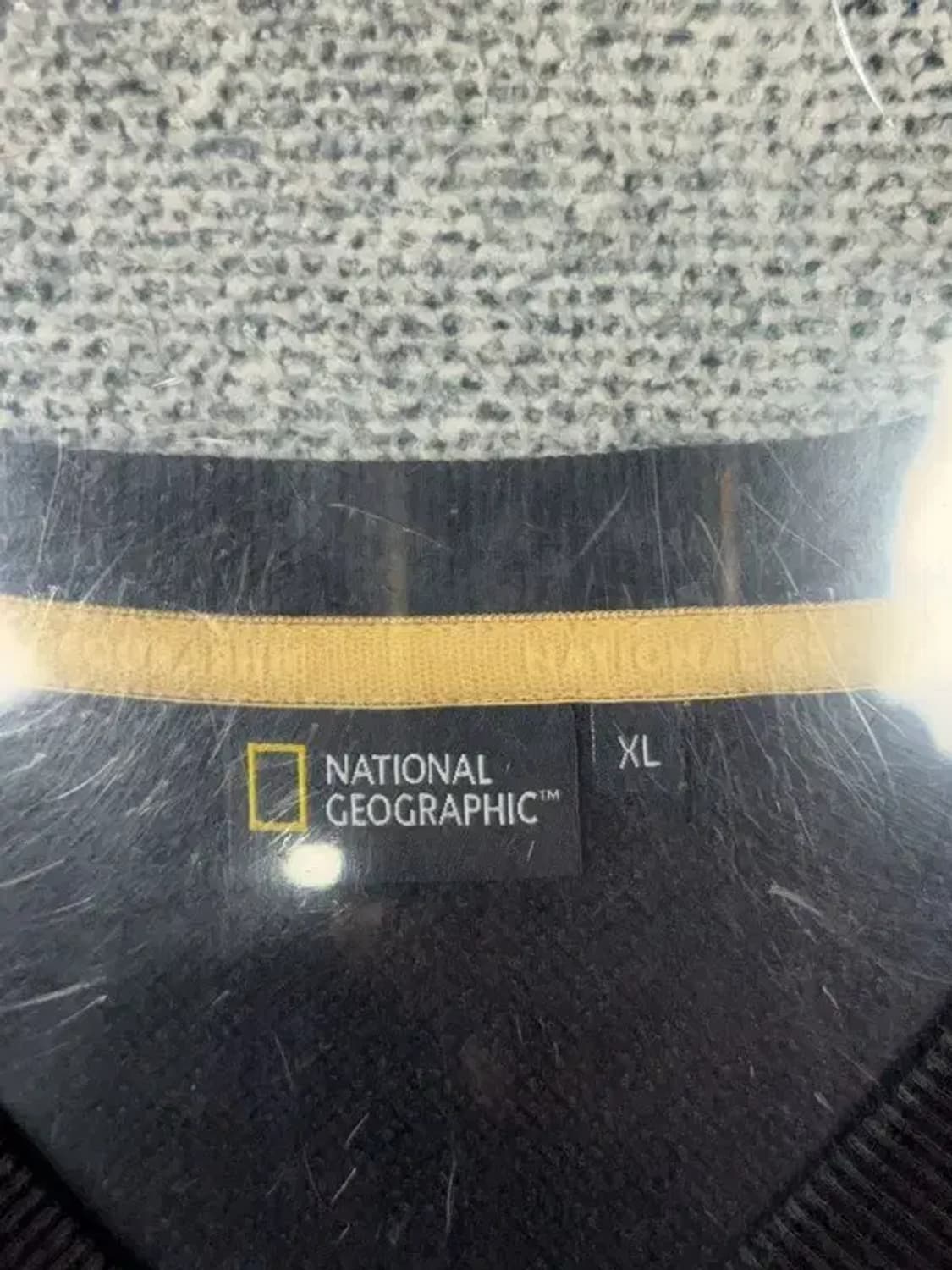 내셔널지오그래픽 블랙 로고 완장 맨투맨 XL 상품이미지7