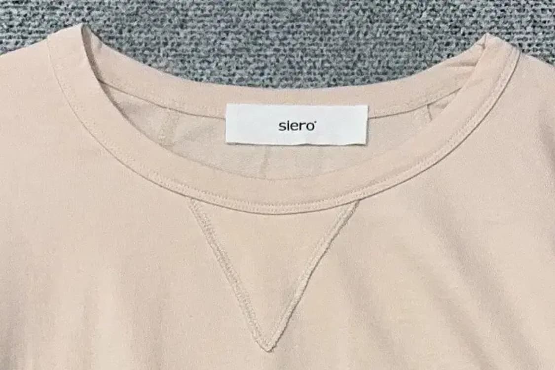 시에로 프린팅 베이지 맨투맨 1(F) 상품이미지5