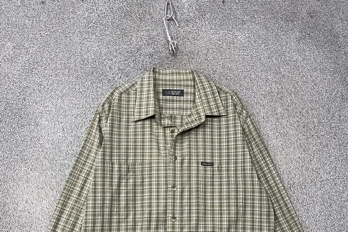 콜롬비아 체크 베이지 셔츠 100 상품이미지3