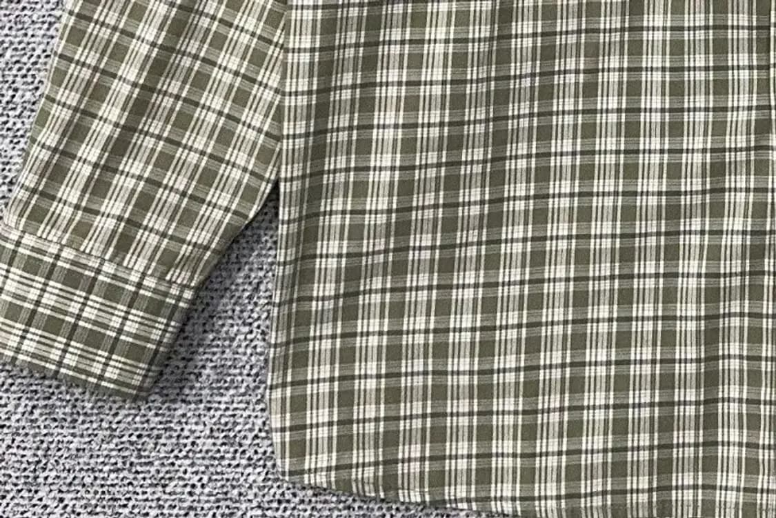 콜롬비아 체크 베이지 셔츠 100 상품이미지5