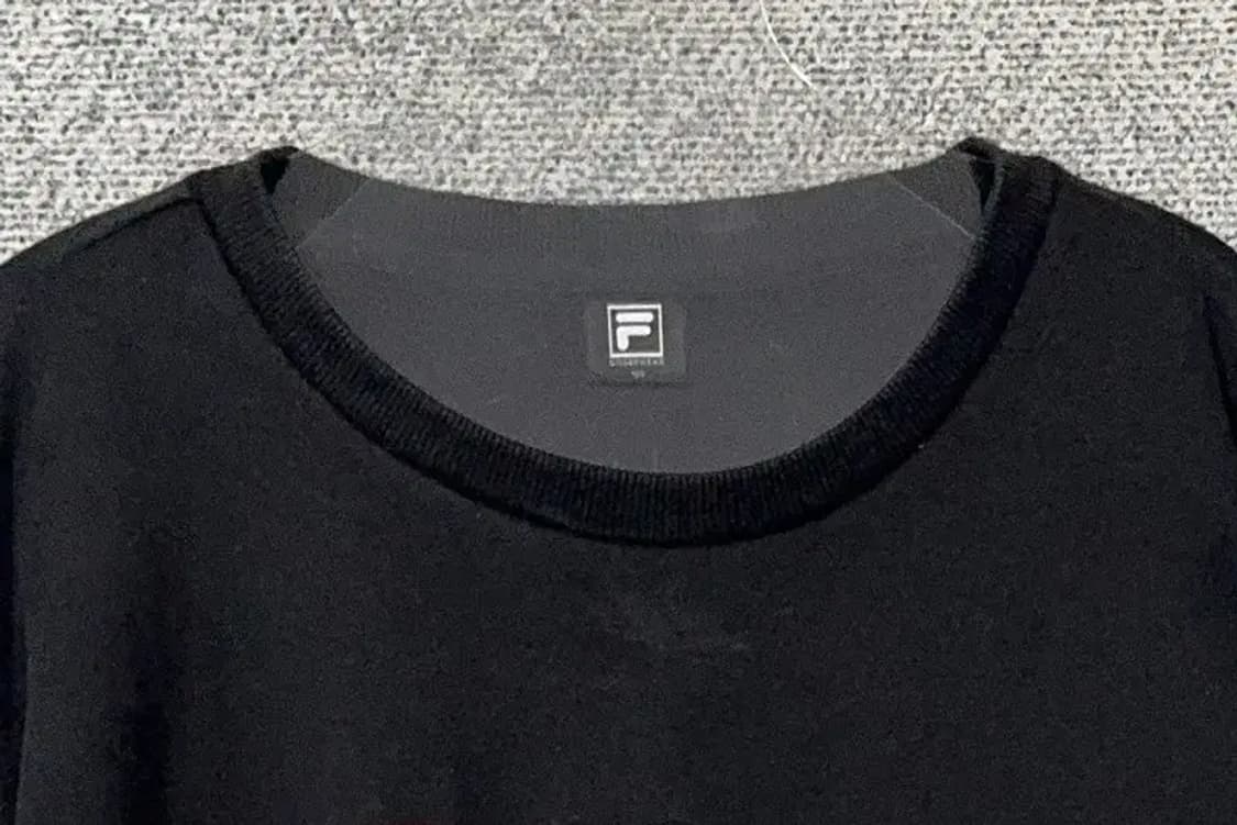 휠라 프린팅 블랙 맨투맨 105 상품이미지5